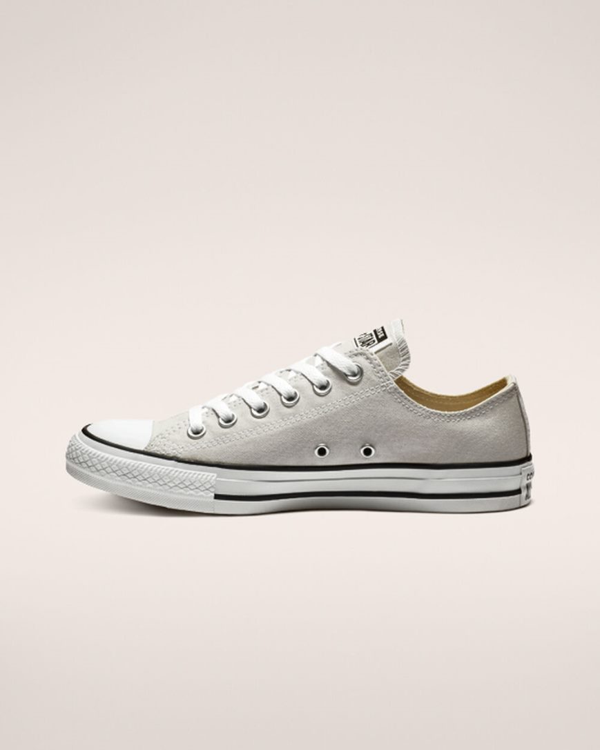 Tenis Converse Chuck Taylor All Star Classicos Cano Baixo Feminino Luz Cinzentas | PT H0P95T4